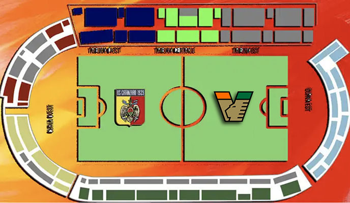  Catanzaro - Venezia: via alla prevendita dei biglietti per l’11ª giornata di Serie B