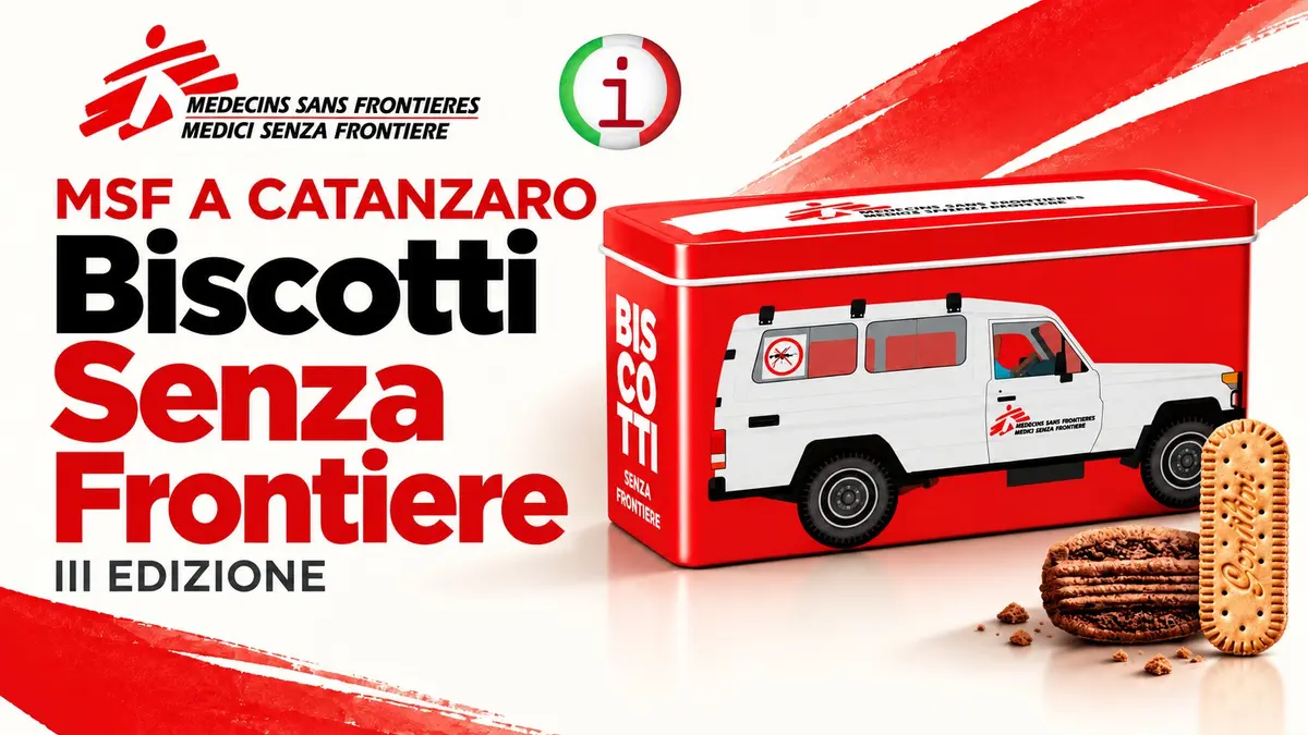 MSF a Catanzaro per la III edizione di Biscotti Senza Frontiere