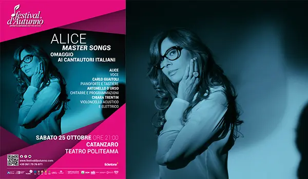  Al Festival d'Autunno, con Alice un viaggio nell’anima della musica d’autore