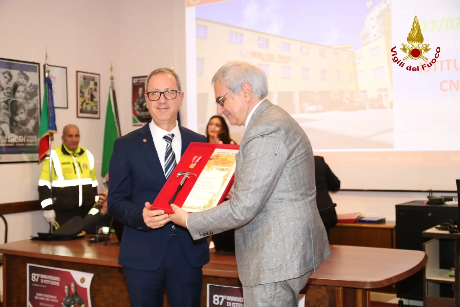 AIParC Lamezia esprime soddisfazione per il diploma di lodevole servizio consegnato ad un socio dell'Associazione