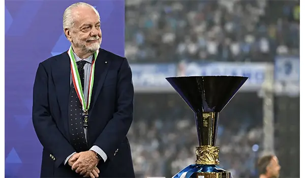 De Laurentiis sogna la Champions con Conte Napoli merita rispetto resti con noi