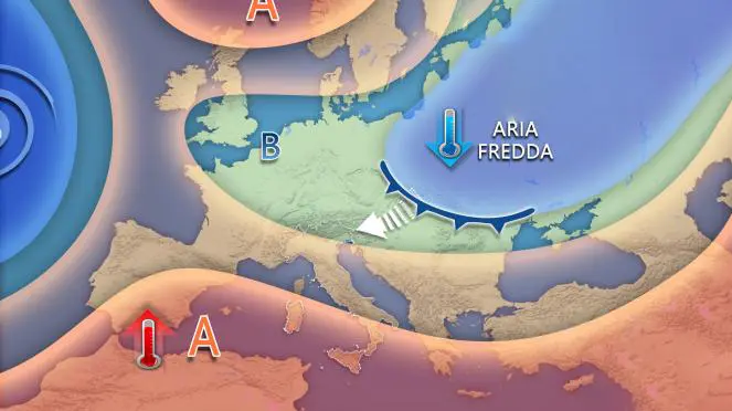 Meteo Italia prossima settimana: stop al caldo anomalo, arrivano aria fredda e temporali