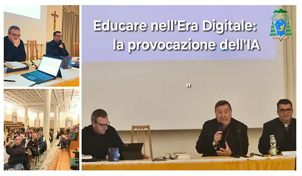 Intelligenza artificiale e formazione, il Vescovo Claudio Maniago richiama a discernimento e umanità