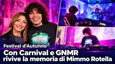 Festival d’Autunno, con Carnival e GNMR rivive la memoria di Mimmo Rotella