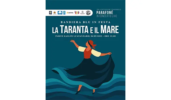 Catanzaro celebra la Bandiera Blu con “La Taranta e il Mare” al Parco Gasli