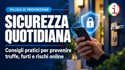 Sicurezza quotidiana: consigli pratici per prevenire truffe, furti e rischi online