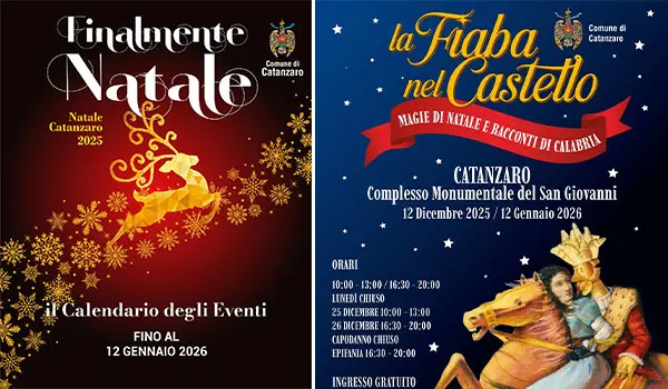 Finalmente Natale a Catanzaro: il calendario completo degli eventi fino al 12 gennaio 2026 (e oltre)