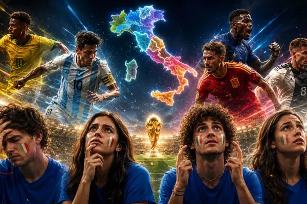 Mondiali 2026, l'Italia non c'è ma gli italiani sì: ecco come si divide il tifo senza gli azzurri