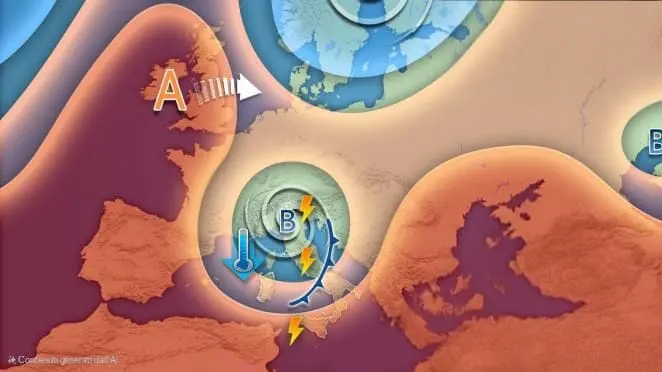 Meteo Equinozio d’Autunno: pioggia e temporali sull’Italia, settimana a rischio maltempo