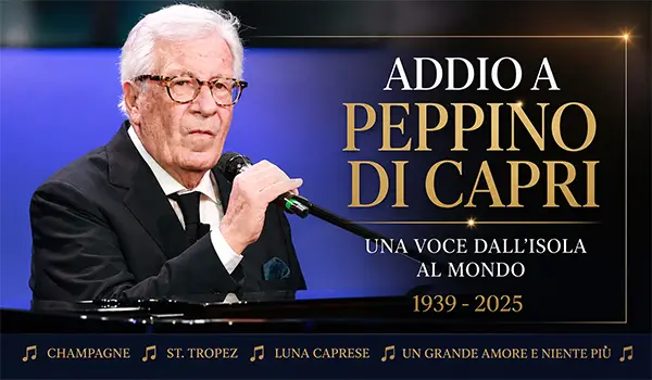 Addio a Peppino di Capri