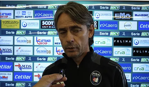 Inzaghi carica il Pisa: "Pronti per una grande sfida contro il Catanzaro" (Video)