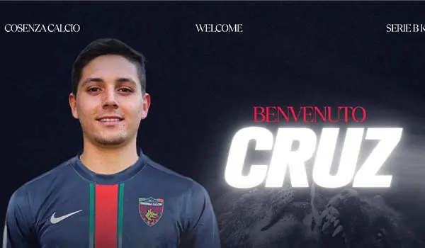 Calciomercato. Ufficiale – Juan Manuel Cruz è un nuovo attaccante del Cosenza, i dettagli