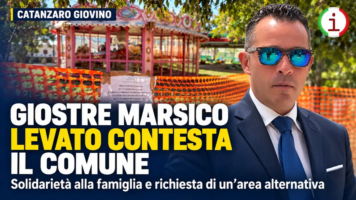 Giostre Marsico a Giovino Levato contesta il Comune e chiede risposte per la famiglia