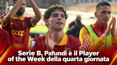 Serie B, Pafundi trascina il Catanzaro ed è il Player of the Week della quarta giornata