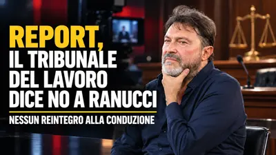 Report, il Tribunale del Lavoro dice no a Ranucci: nessun reintegro alla conduzione