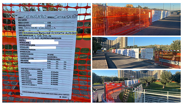  CSA-CISAL: avviati i lavori per la fermata e le pensiline degli autobus di linea alla Cittadella Regionale  