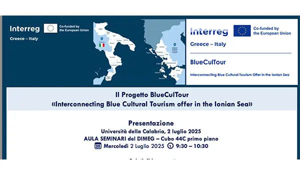 “BlueCulTour”: dalla Calabria parte il progetto di cooperazione Italia-Grecia per il turismo culturale subacqueo