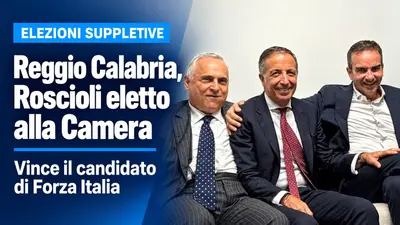 Elezioni suppletive a Reggio Calabria: Fabio Roscioli di Forza Italia vince il seggio alla Camera