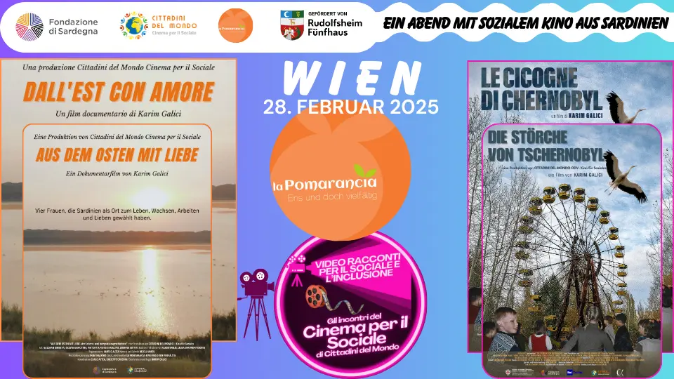 Vienna: intensa e partecipata serata con il cinema sociale dalla Sardegna. Si profila una nuova iniziativa in Austria in primavera