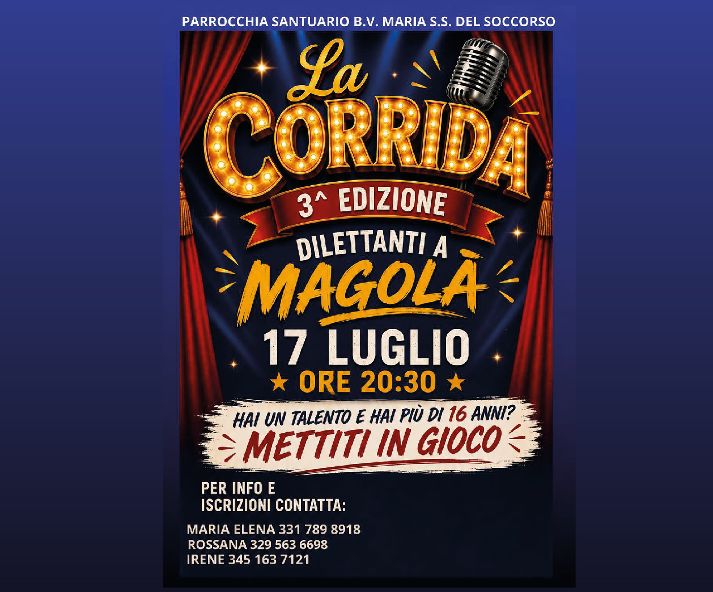 Torna con la III edizione "La Corrida dilettanti a Magolà", a Lamezia Terme