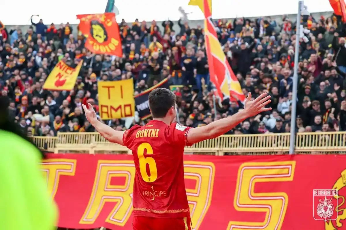 Catanzaro, Bonini è l’MVP di gennaio della serie B
