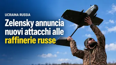 Ucraina Russia Zelensky annuncia nuovi attacchi alle raffinerie e cresce la tensione con Trump