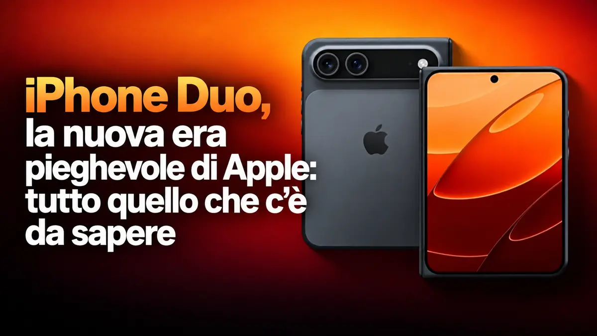 iPhone Duo, la nuova era pieghevole di Apple: tutto quello che c'è da sapere