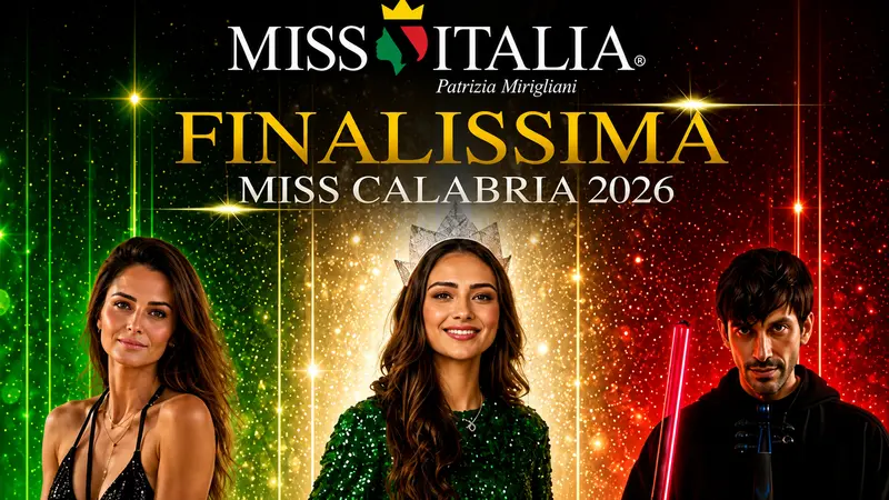 Finalissima Miss Italia Calabria 2026: il 28 agosto appuntamento nell'anfiteatro comunale di Trebisacce
