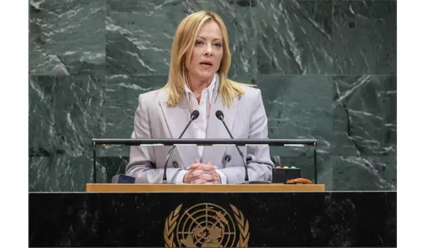 Giorgia Meloni all'Assemblea Generale dell'ONU: critiche a Russia e Israele e appello a riformare il multilateralismo. Video