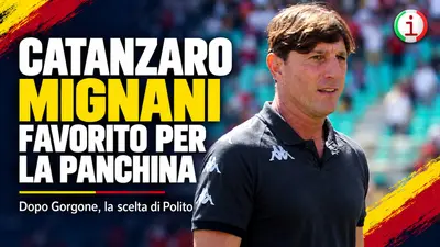 Catanzaro punta su Mignani dopo Gorgone il legame con Polito può pesare nella scelta