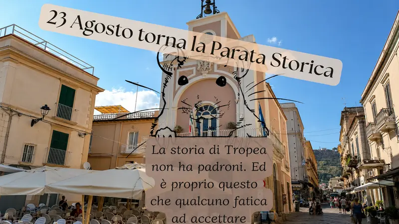 Parata storica, il sindaco: la storia di Tropea non ha padroni. 