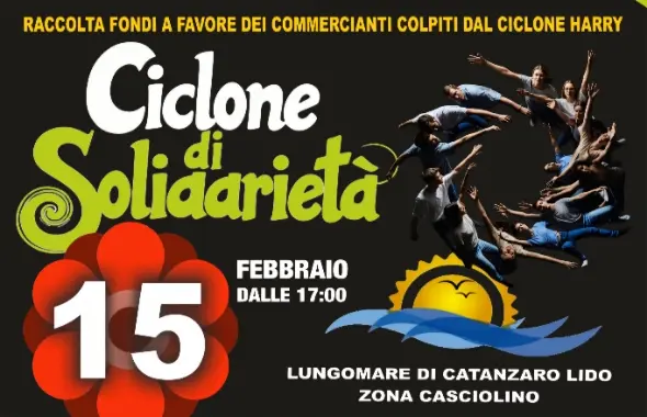 "Ciclone di Solidarietà" Catanzaro si mobilita per i commercianti colpiti dal maltempo  Domani la conferenza stampa di presentazione