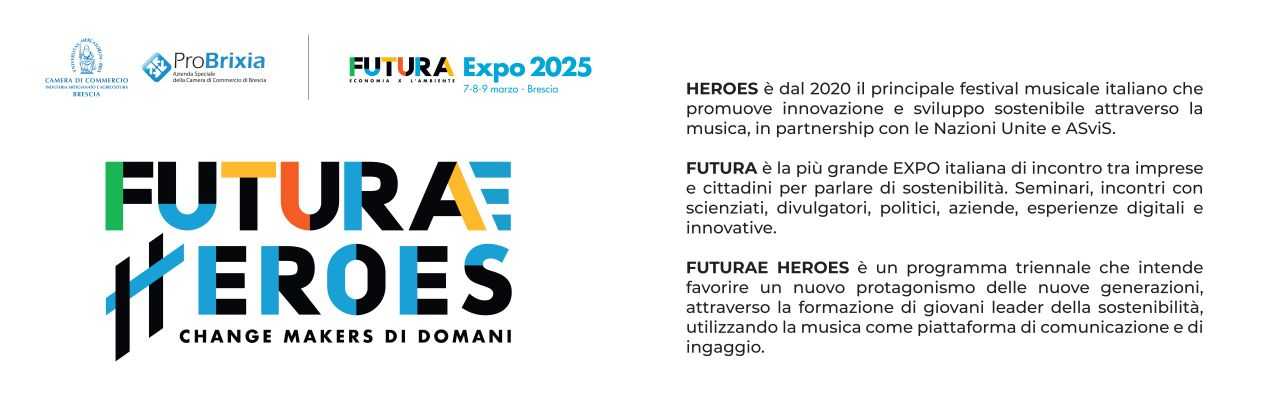 Il 5 dicembre a Brescia con BigMama il primo appuntamento di FUTURAE HEROES