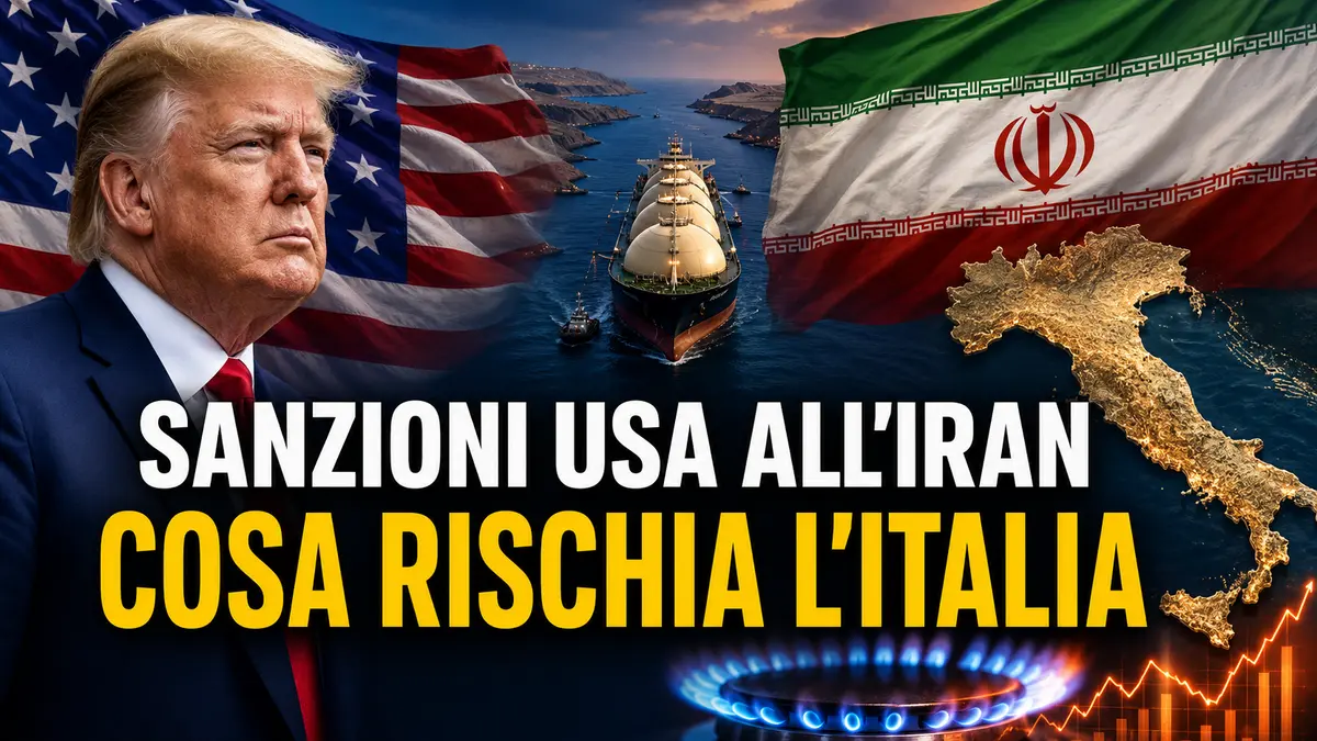 Nuove sanzioni USA contro l’Iran, per l’Italia il rischio maggiore è il caro gas