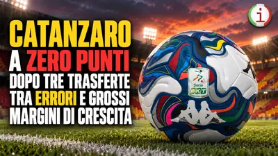 Catanzaro a zero punti dopo tre trasferte tra errori e grossi margini di crescita