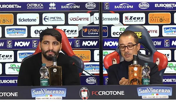 Crotone travolgente: 4-1 al Potenza, Longo soddisfatto ma chiede più cattiveria (Video)
