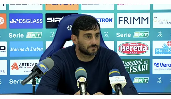 Juve Stabia - Catanzaro 1-1: Aquilani analizza il pareggio e rilancia le ambizioni playoff. Video