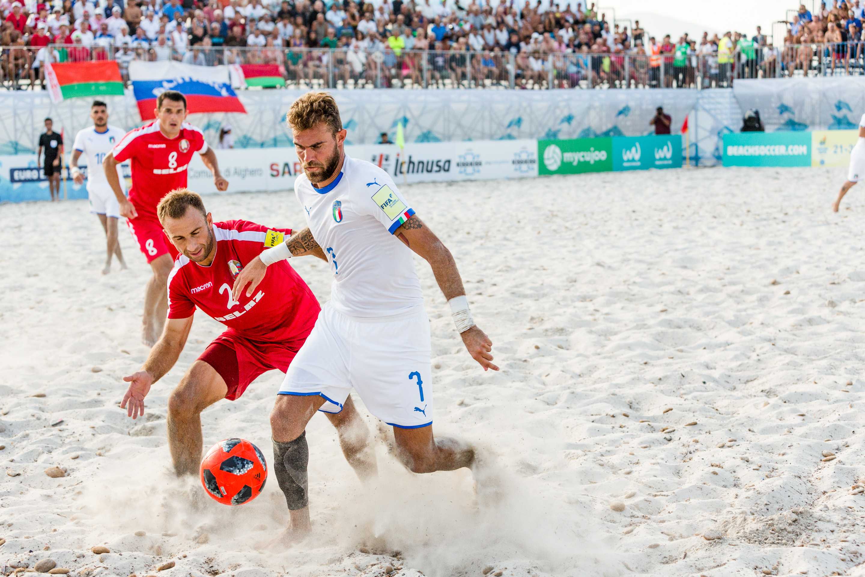 Superfinal di Beach Soccer: Gli azzurri al fotofinish sulla Bielorussia