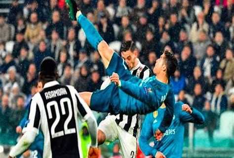 L'Uefa incorona la rovesciata di Ronaldo come goal più bello della stagione 2017/2018