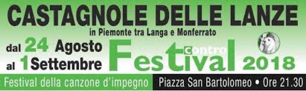 Featival contro 2018 Castagnole delle Lanze (At) "Festival della Canzone d'impegno"