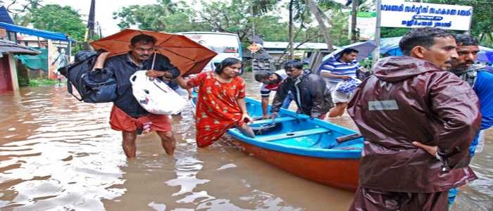 India: Kerala, 164 morti nelle inondazioni