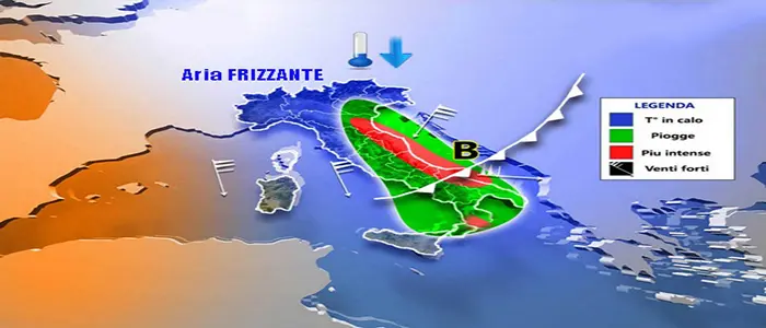 Meteo: Forte vento, temporali, grandine, previsioni su Nord, Centro, Sud e Isole