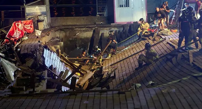 Spagna: cede piattaforma durante concerto rap a Vigo, almeno 300 feriti