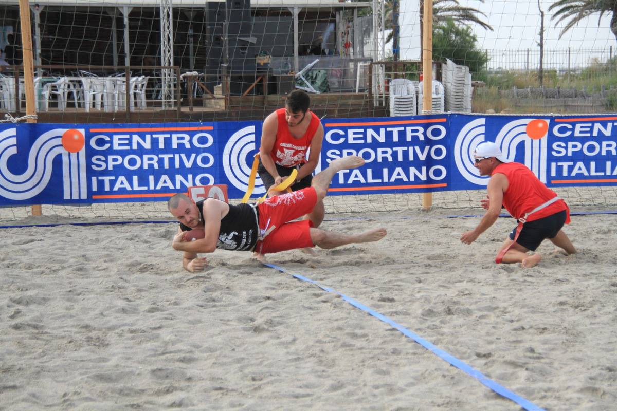 Crusaders cagliari: archiviata l'edizione 2018 del Flag Beach Football