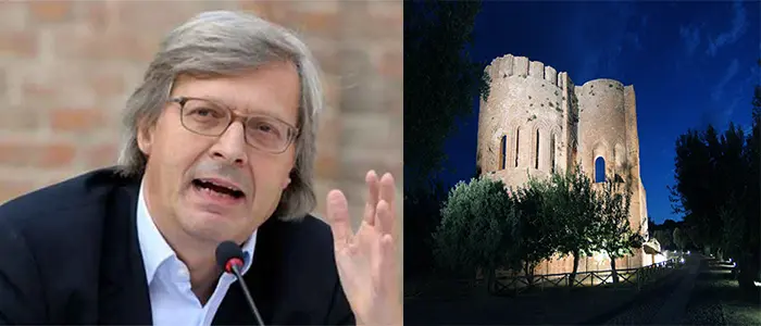 Per Armonie d'arte festival, intervista a Vittorio Sgarbi. La Traviata il 7 agosto a Scolacium