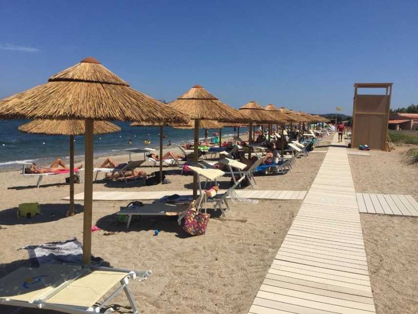 Cip Sardegna: Mario Petrone presenta lo stabilimento balneare  dedicato ai disabili