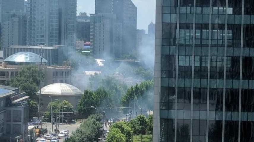 Pechino: esplosione di fronte ambasciata americana