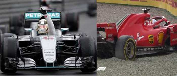 F1. GP Germania: impresa Hamilton e doppietta Mercedes. Vettel piccolo errore ma dall'impatto enorme
