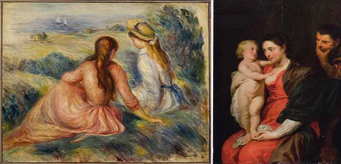Monza: recuperati i quadri di Rubens e Renoir rubati nel 2017