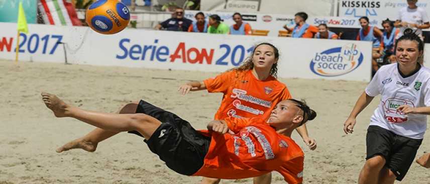 Beach Soccer. Serie Aon: a Bellaria Igea Marina le sfide decisive lo Scudetto femminile